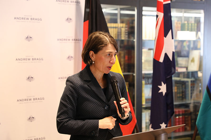  Premier for NSW the Hon. Gladys Berejiklian