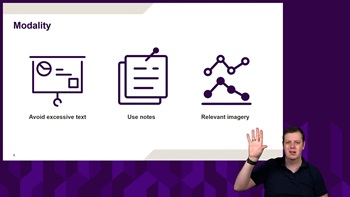 powerpoint and talking head