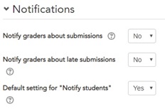 assignment notifications screenshot