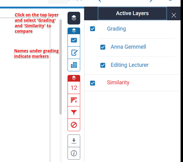 Feedback activity layers