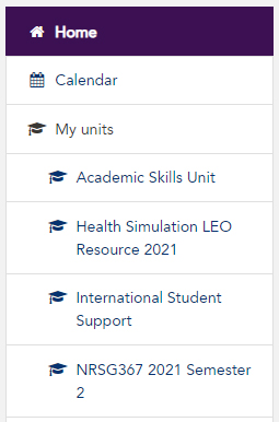 how to access my leo units staff australian catholic university
